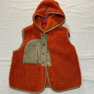 Gymboree baby 3T faux fur vest